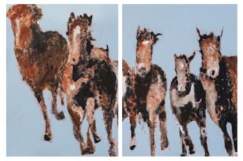 Horses-In-Heaven-diptych-40x60