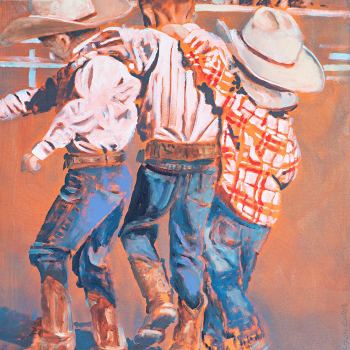 Kicking-Up-The-Dust-40x30