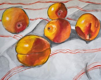 Five-Apricots-48x60