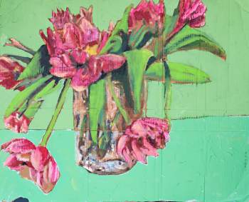 Parrot-Tulips-28X35
